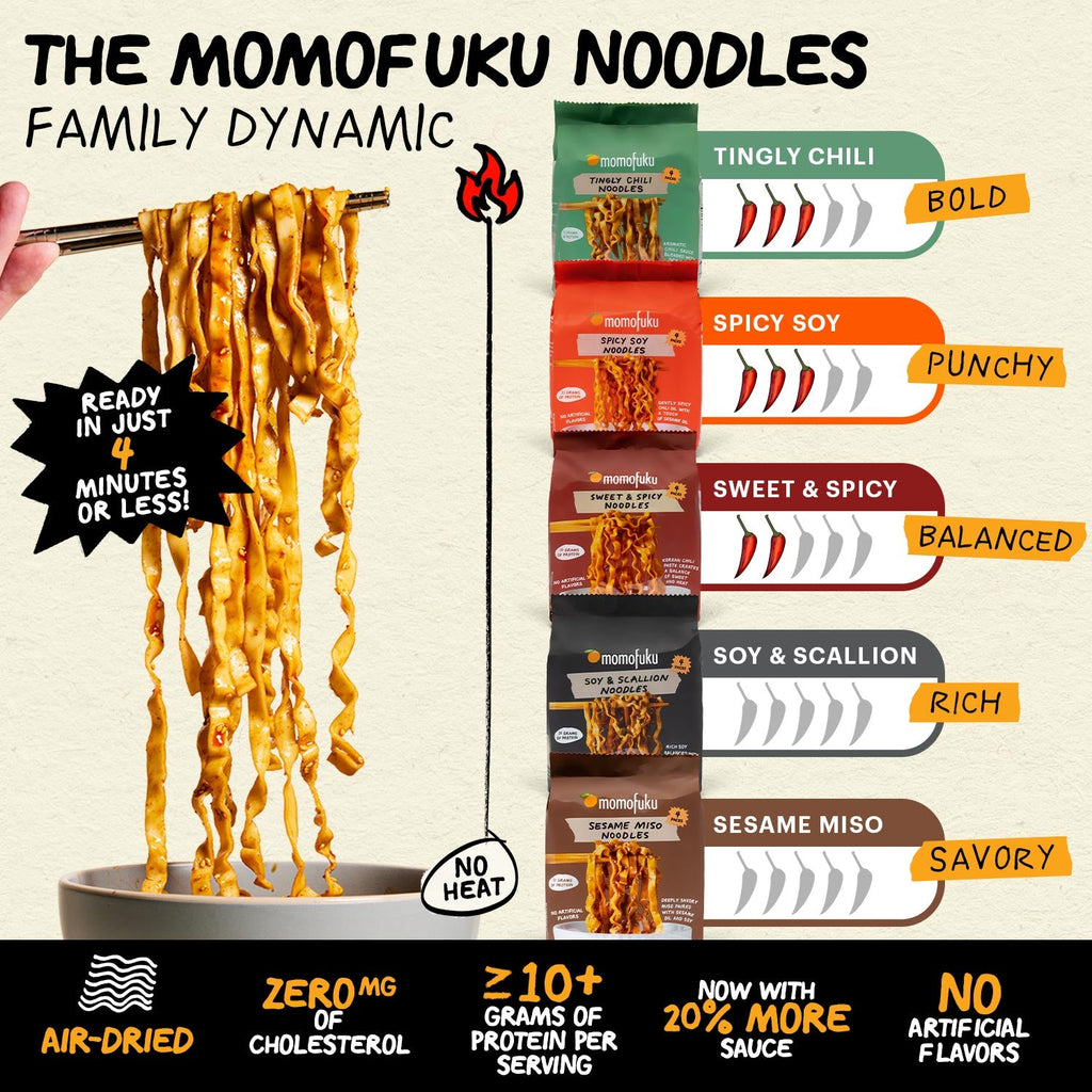 Sesame Miso Noodles | 4 Packs